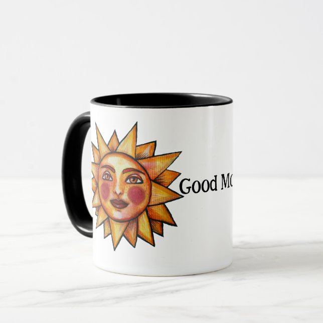 Taza Sunshine Sun Face en verano (Anverso izquierdo)