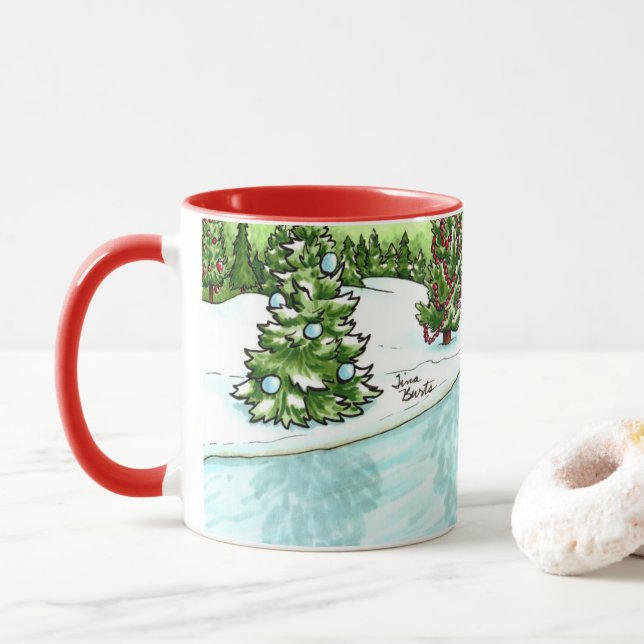 Taza SUP Snowman Mug (Con donut)