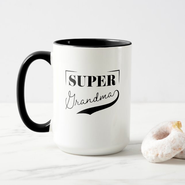 Taza Super Abuela (Con donut)
