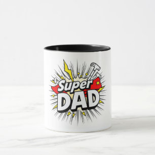 Taza Super Dad Mug - El último regalo de héroe