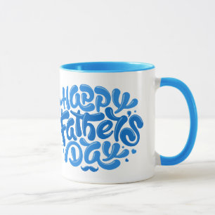 Taza Super DAD personalizado/Feliz Día del Padre