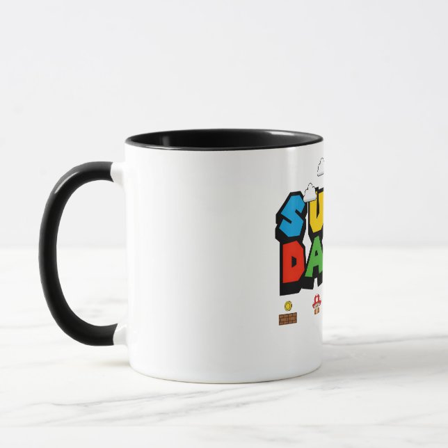 TAZA SUPER DADDY MARIO STYLE (Izquierda)