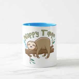 Taza Super Delight Baby Sloth