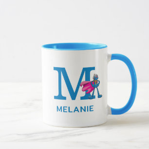 Taza Super Grover Añadir tu nombre y monograma M