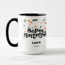 Super Maîtresse Dos Tones Café Mug