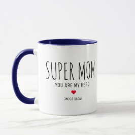 Taza Super Mom Coffee Mug