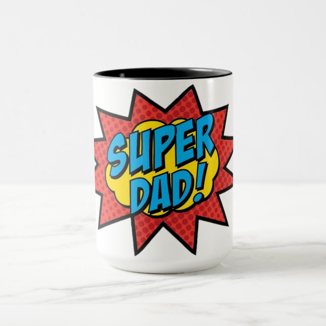 Taza super papá (Centro)