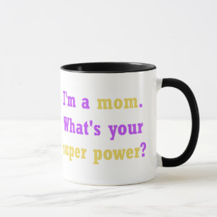 Taza Super Power Mom Mug