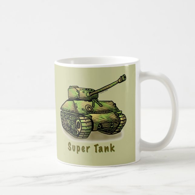 Taza Super Tank Mug (Derecha)