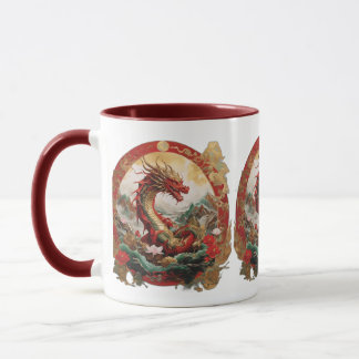 Taza Superbe dragon, nouvel an 2024 design