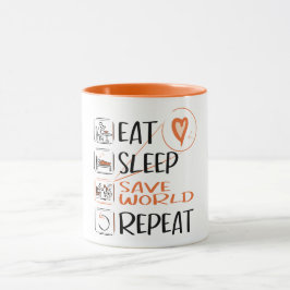 Taza Supercuidador/Asistente de Enfermería salva al mun