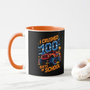 Taza Superé 100 días de escuela