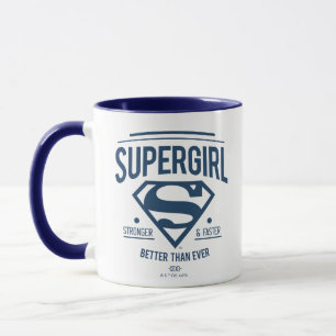 Taza Supergirl Better Than Ever Retro Graphic