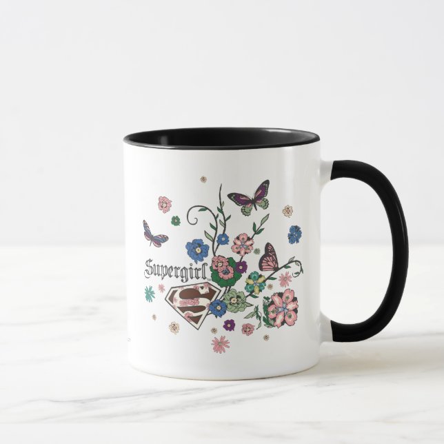 Taza Supergirl Butterflies (Derecha)