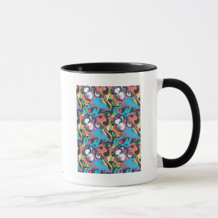 Taza Supergirl Color Splash Swirls Patrón 1