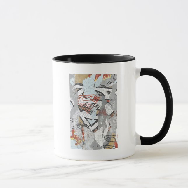 Taza Supergirl Comic Capers Pattern 1 (Derecha)