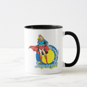 Taza Supergirl con logotipo
