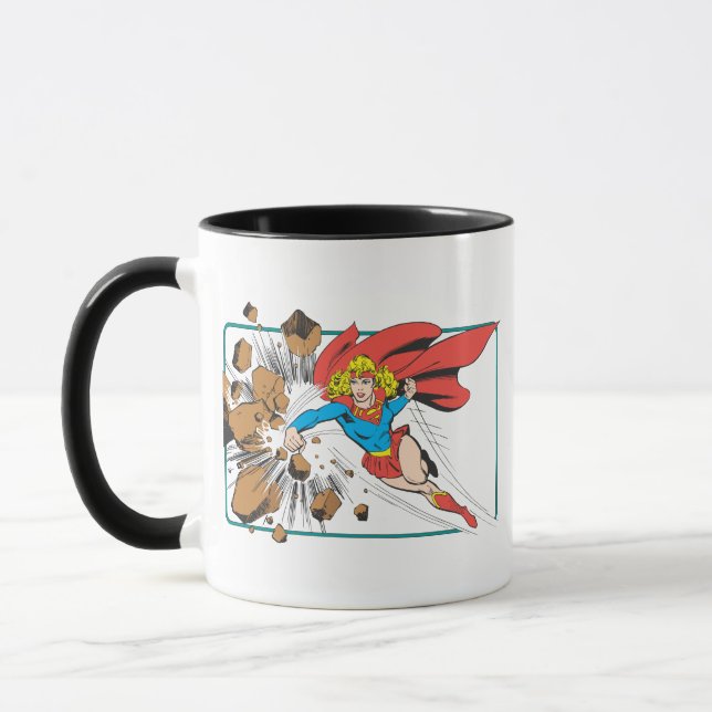 Taza Supergirl destruye Boulder (Izquierda)