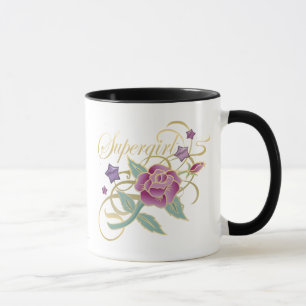 Taza Supergirl Fancy Rosas