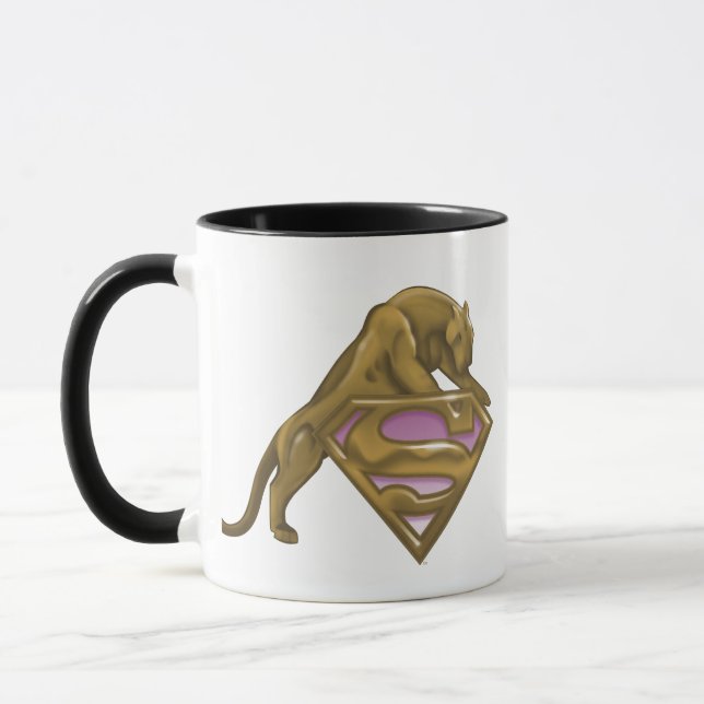 Taza Supergirl Golden Cat (Izquierda)