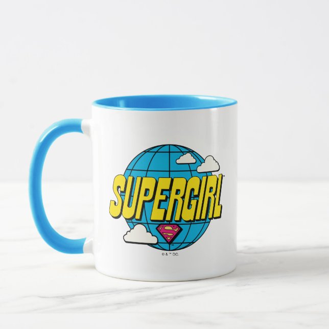 Taza Supergirl Gráfico Pop Global (Izquierda)