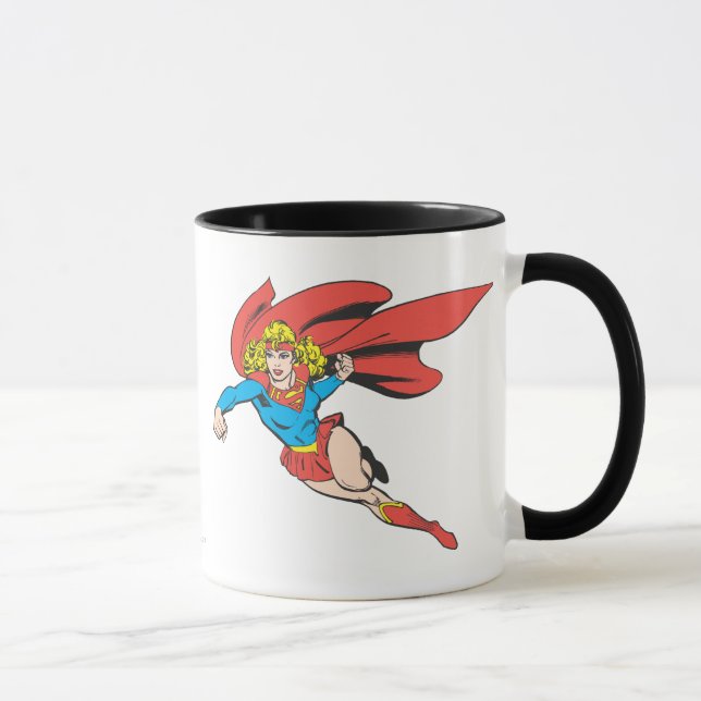 Taza Supergirl Leaps and Punches (Derecha)