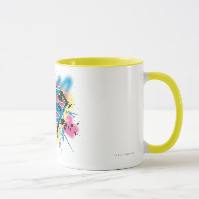 Taza Supergirl Paint and Spills (Derecha)