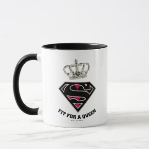Taza Supergirl S-Shield "Fit For A Queen"