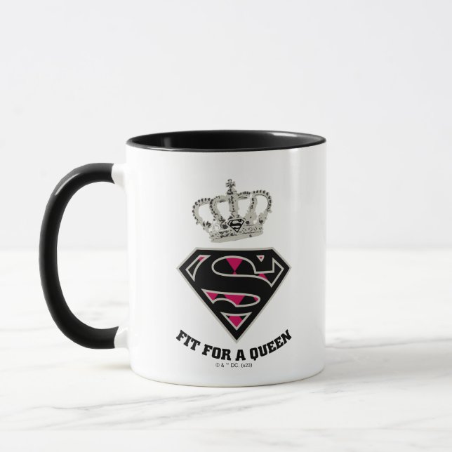 Taza Supergirl S-Shield "Fit For A Queen" (Izquierda)