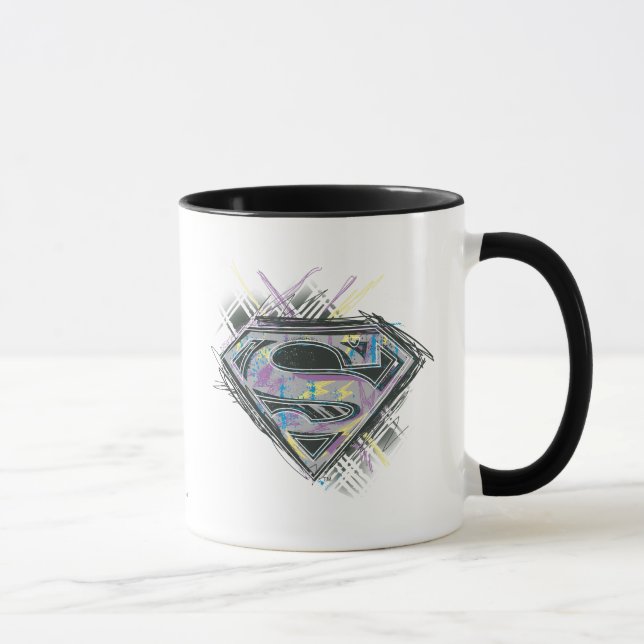 Taza Supergirl Scribbles Logo (Derecha)