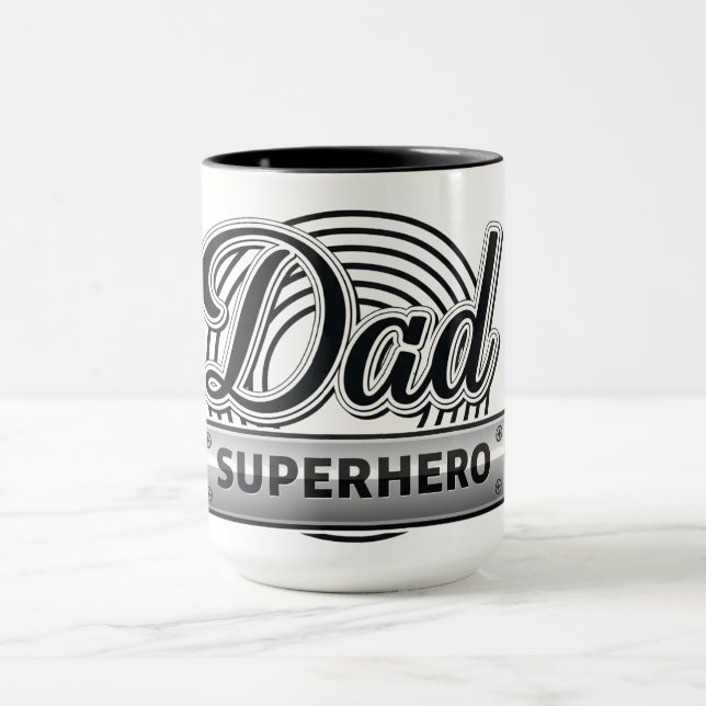 Taza Superhéro Papá (Centro)