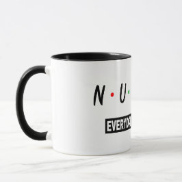 Taza Superhéroe de enfermería diaria