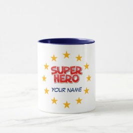 Taza Superhéroe de personalizable