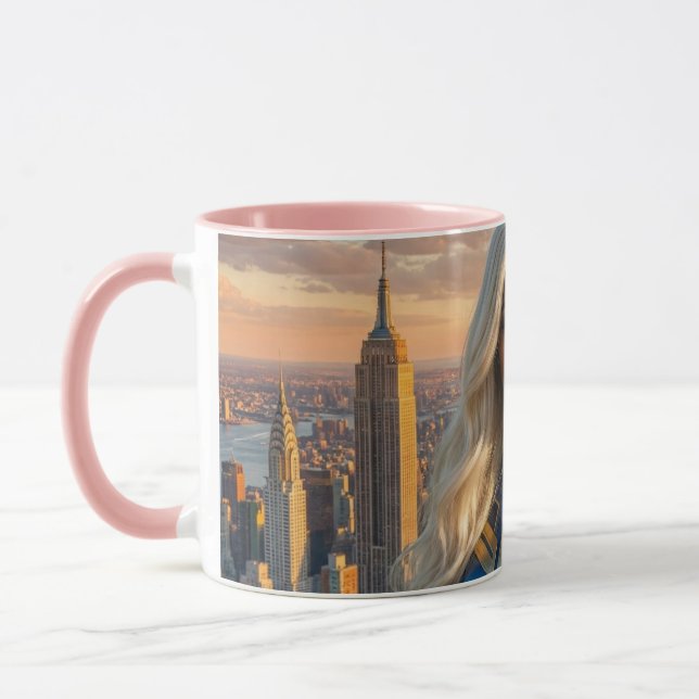 TAZA SUPERHÉROE - NYC (Izquierda)