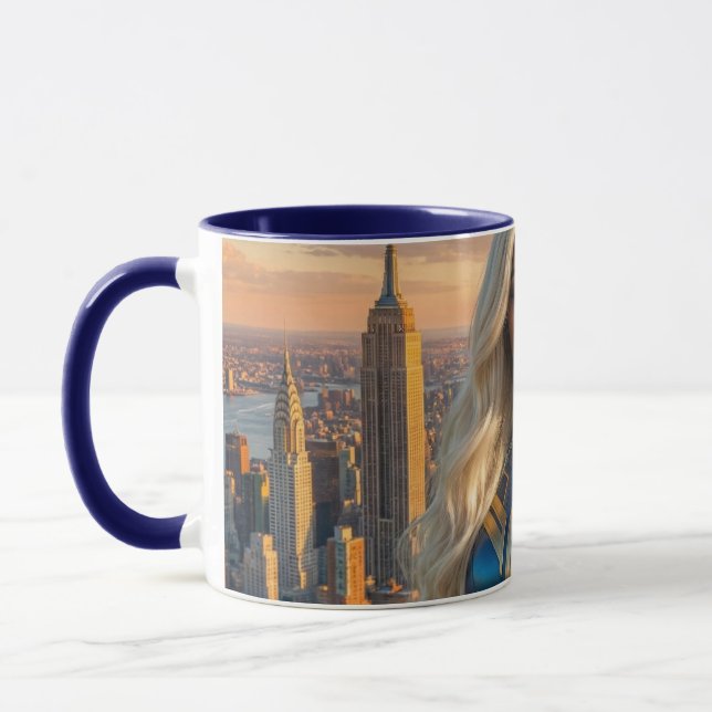 TAZA SUPERHÉROE - NYC (Izquierda)