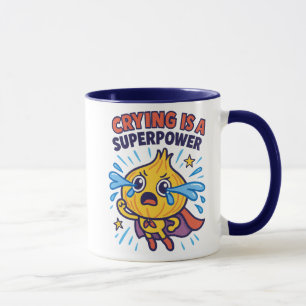 Taza Superhéroe Onion Mug Gracioso café con poder par