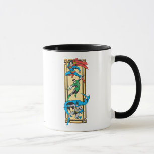 Taza Superhéroes en acción