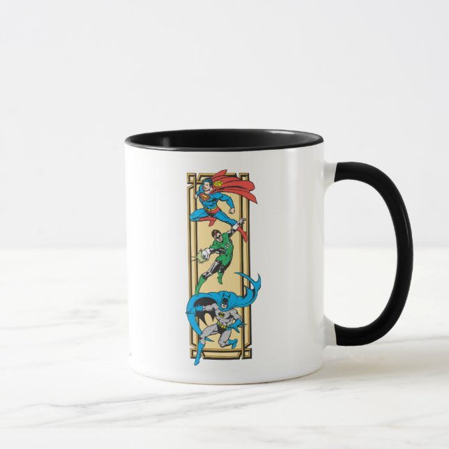 Taza Superhéroes en acción (Derecha)