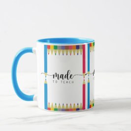 Taza Superhéroes maestros para enseñar música en coma