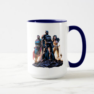 Taza Superman, Batman y la Trinidad de las mujeres mara
