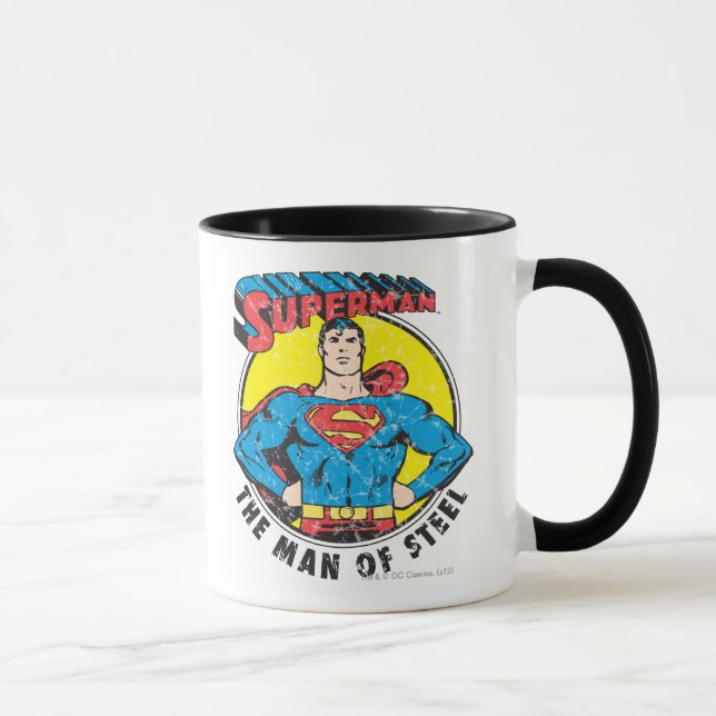 Taza Superman El hombre del acero (Derecha)