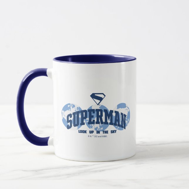 Taza Superman en todo el mundo (Izquierda)