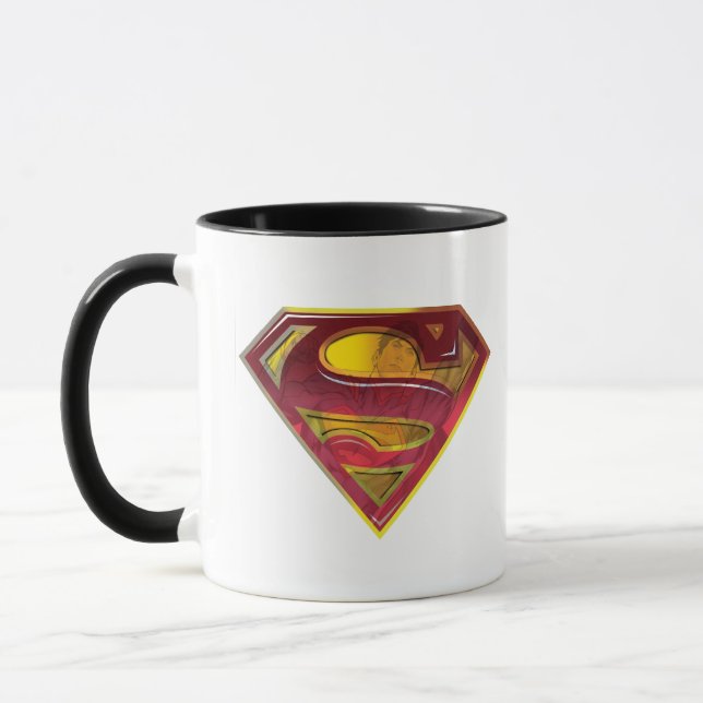 Taza Superman S-Shield | Logotipo de reflexión (Izquierda)