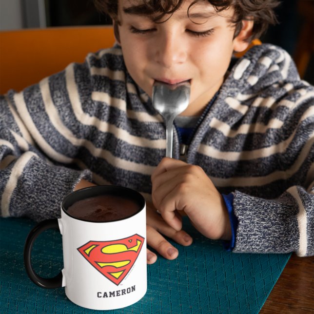 Taza Superman S-Shield personalizado | Bomba de logotip (Subido por el creador)