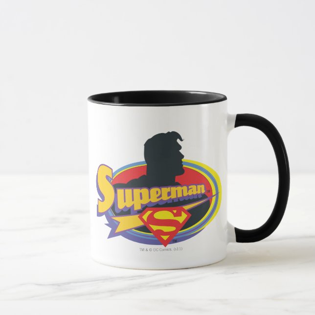 Taza Superman Silhouette (Derecha)