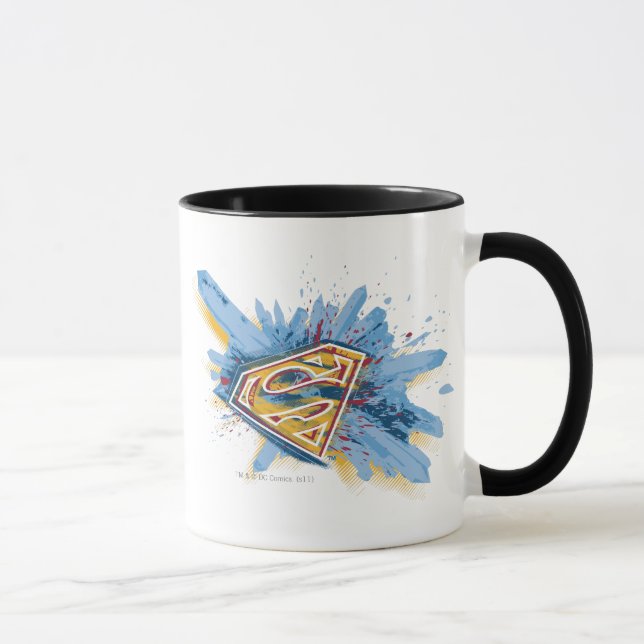 Taza Superman Stylized | Logotipo Splash (Derecha)