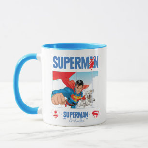 Taza Superman y Krypto Take Flight