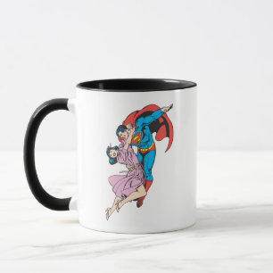 Taza Superman y Lois en rosa