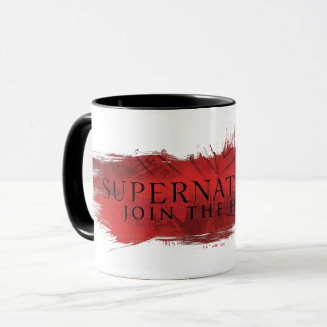 Taza Supernatural "Únete a la cacería" (Anverso izquierdo)