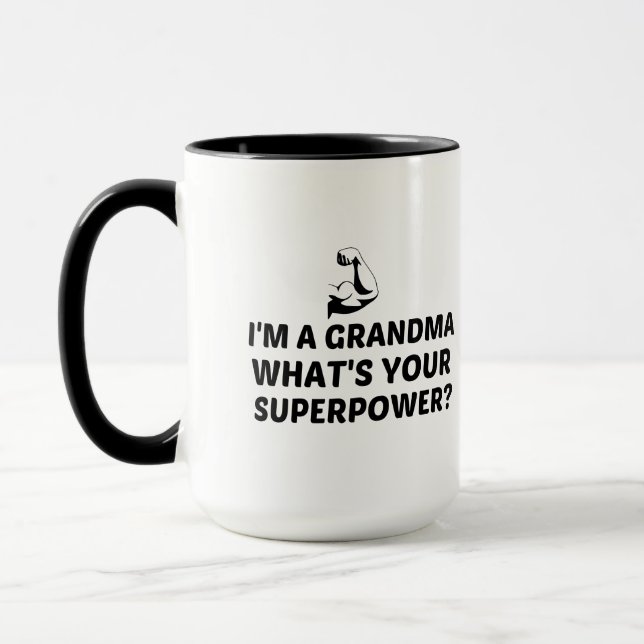 TAZA SUPERPOTENCIA GRANDMA (Izquierda)